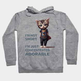 I'm Not Short, I'm Just Concentrated Adorable Hoodie